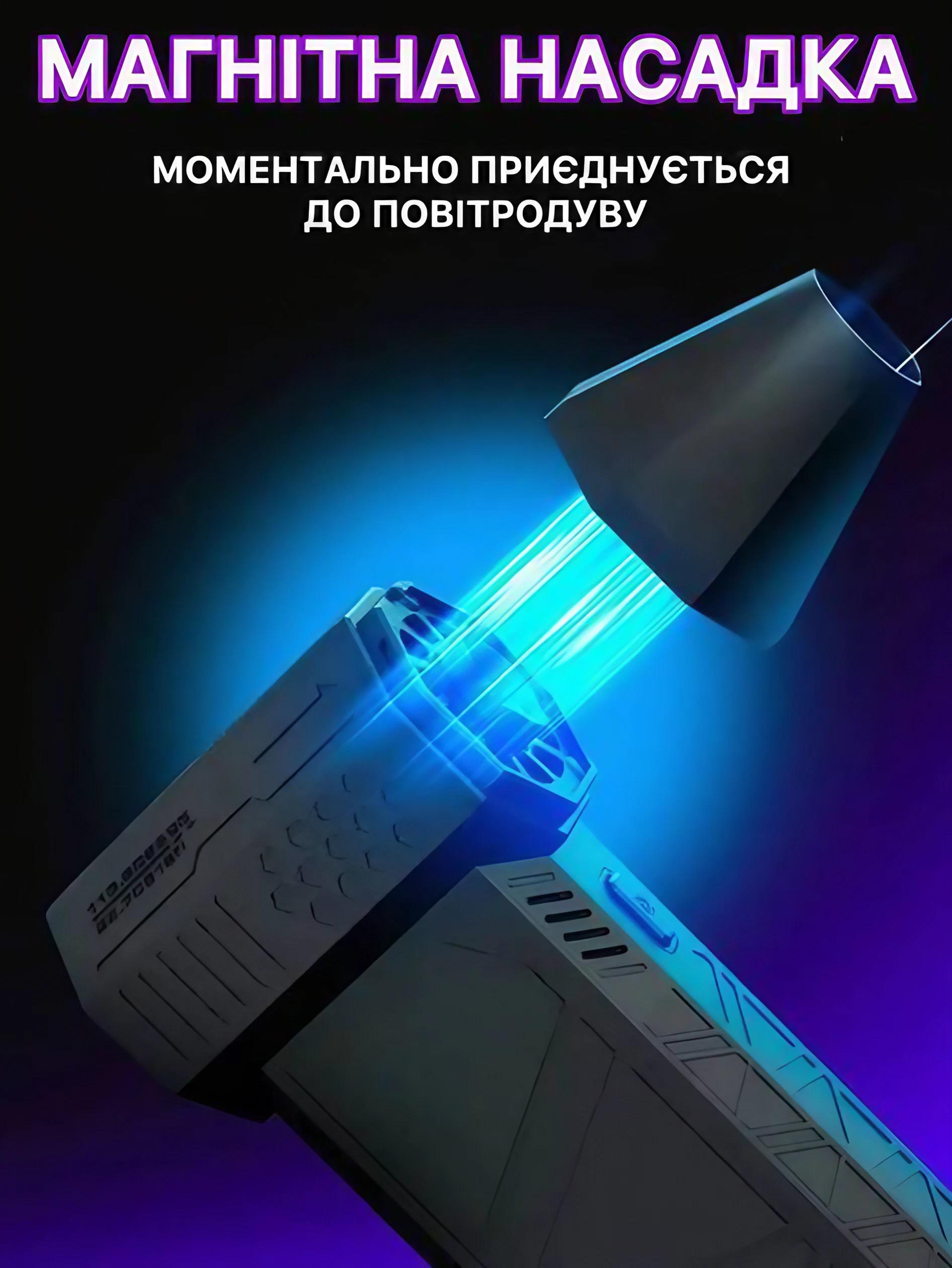 Повітродувка акумуляторна ручна (AND-3646) - фото 4 Повітродувка акумуляторна ручна (AND-3646) - фото 4