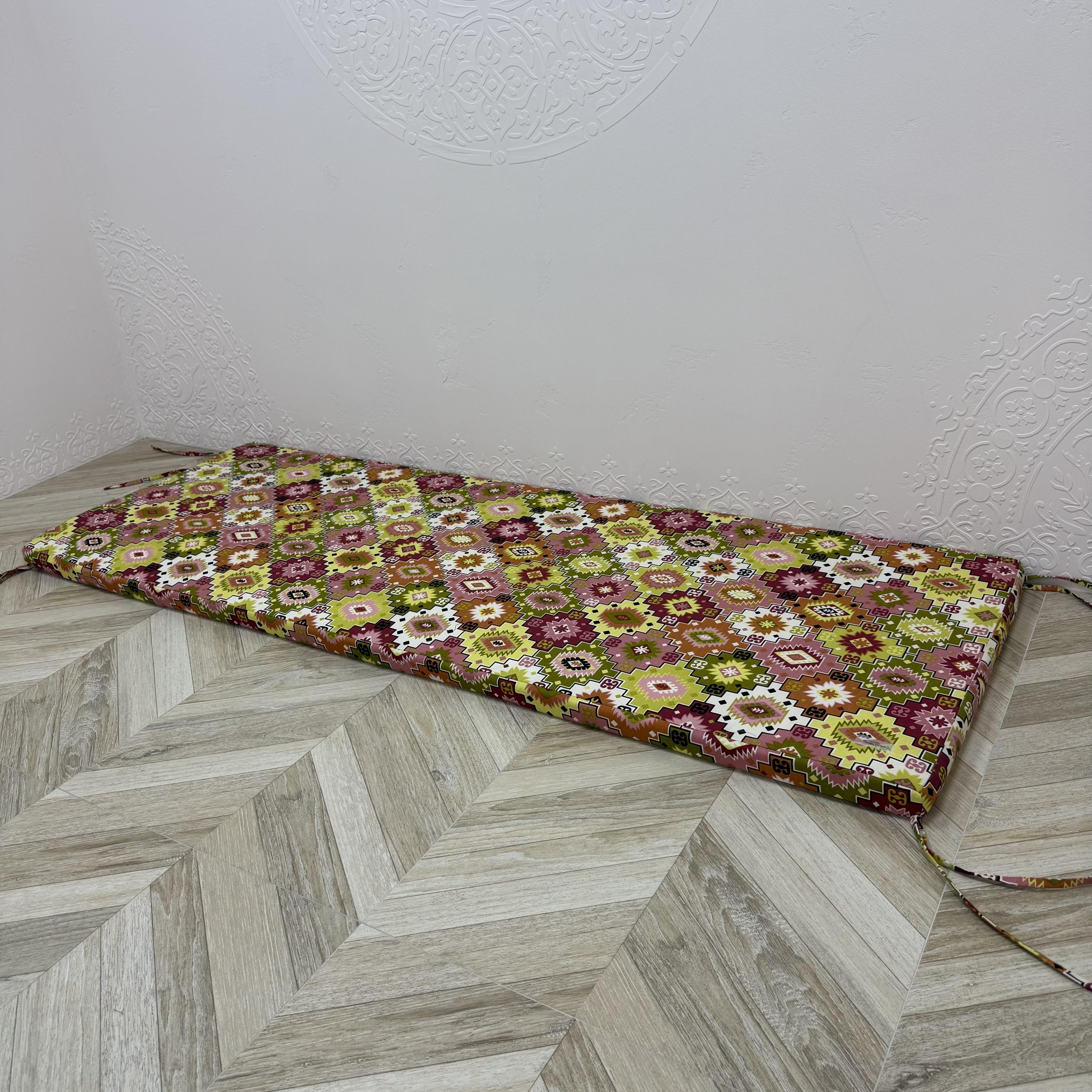 Матрас Comfort Home Carpet на подоконники/каркасы/поддоны/садовая мебель панама 120х40х5 см