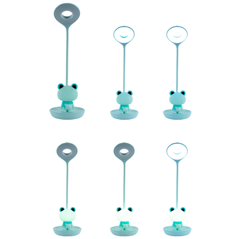 Настільна лампа KITE Froggy LED з акумулятором Зелений (K24-492-3-4) - фото 4 Настільна лампа KITE Froggy LED з акумулятором Зелений (K24-492-3-4) - фото 4