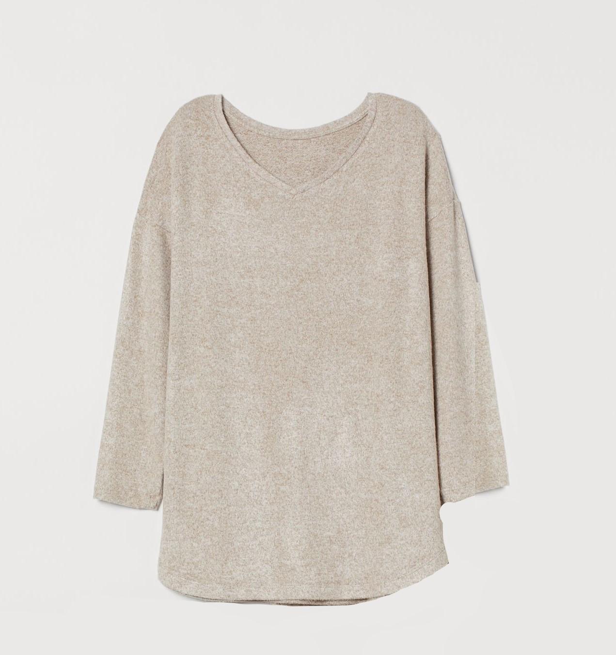 Джемпер для сна H&M S Светло-бежевый (8017850341)