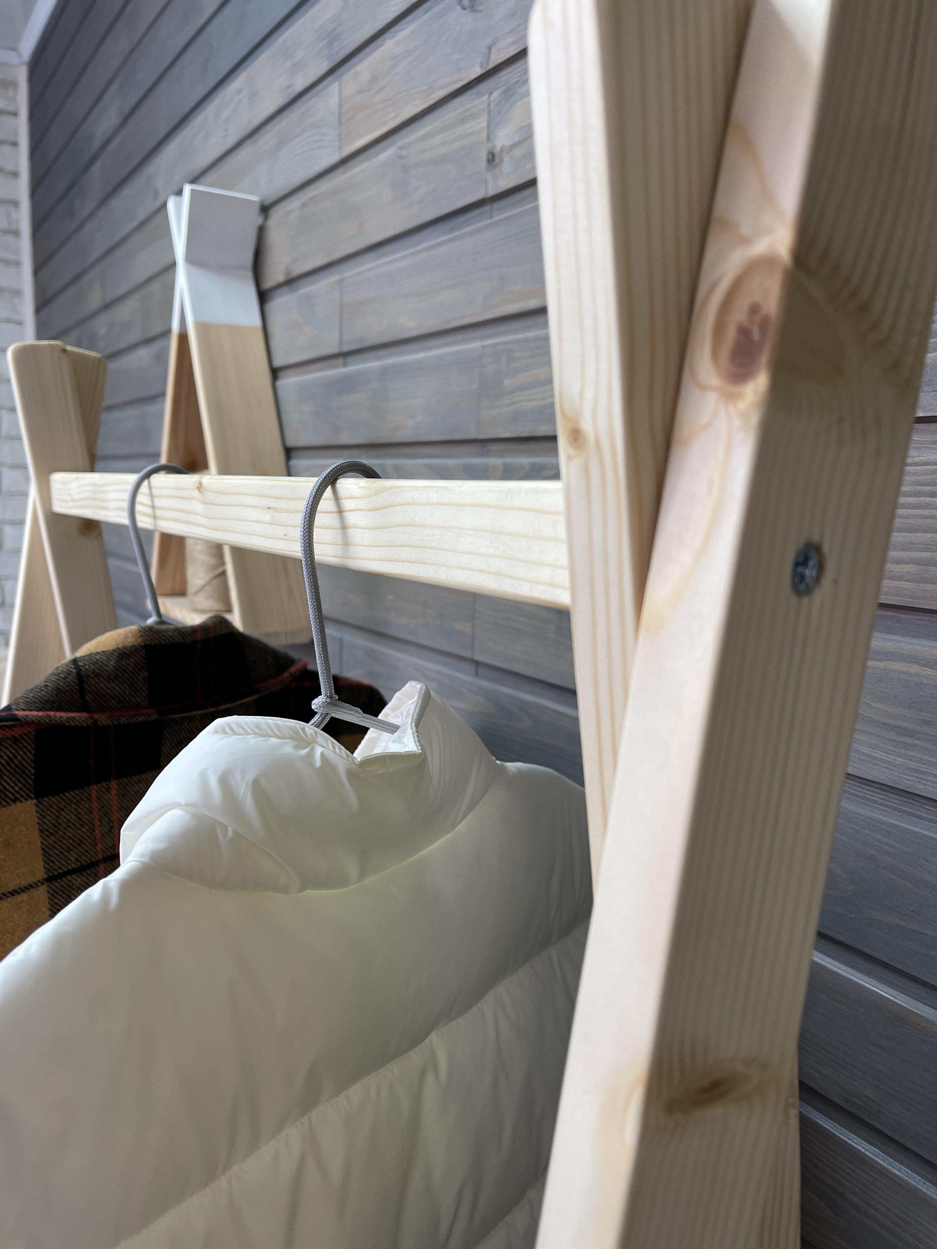 Стойка для одежды напольная деревянная 80х45х150 см (241) - фото 6 Стойка для одежды напольная деревянная 80х45х150 см (241) - фото 6