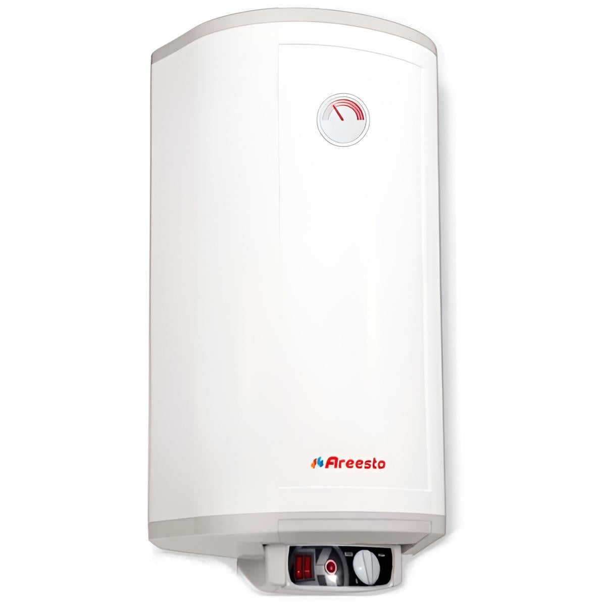 Водонагреватель AREESTA Dry Prismatic сухой ТЭН вертикальный 2 кВт 50 л Белый (EA-50 L Prismatic D)