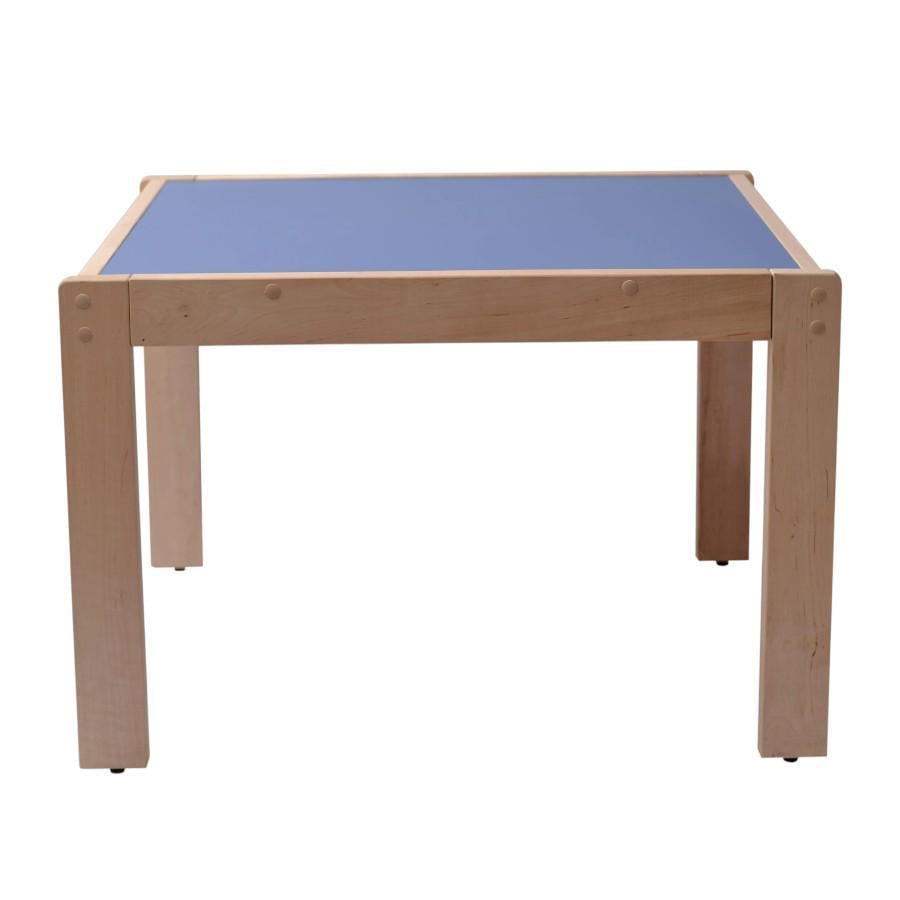 Детский стол деревянный бук 45х66х44 см. Синий (1233943)