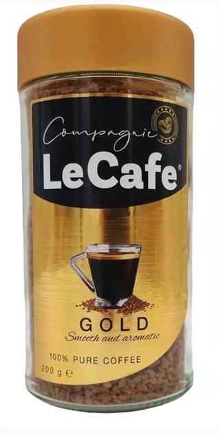 Кава розчинна золота Ле Кафе Le Cafe gold 200 г
