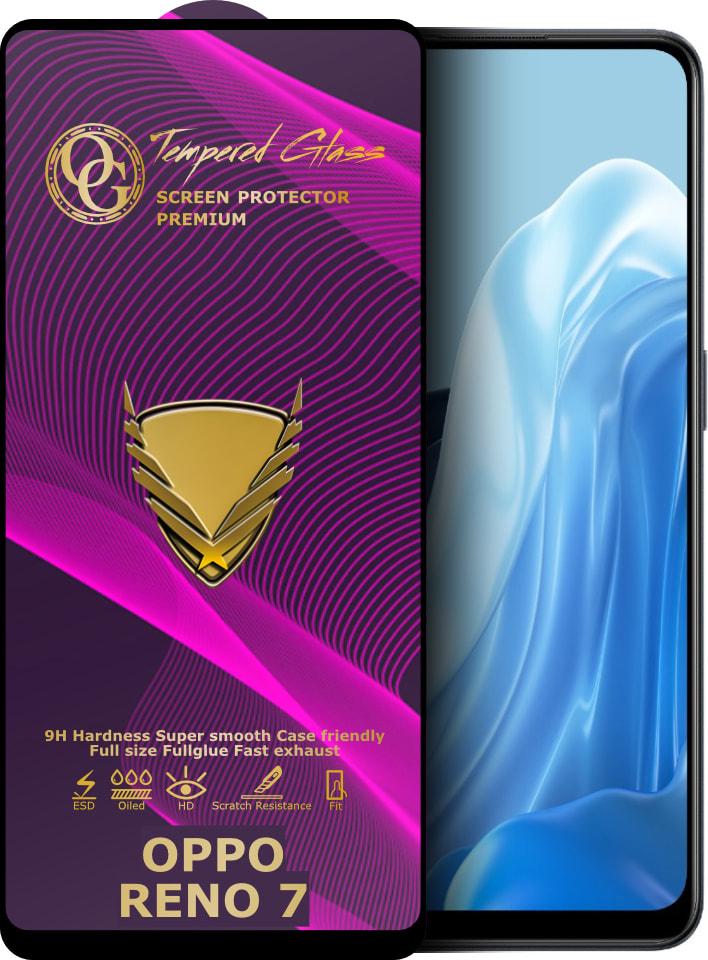 Скло захисне GoldenArmor Oppo Reno7 Full Glue (32959)