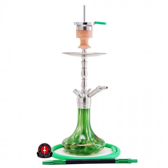 Кальян AMY Deluxe SS 10 Little hammer на 1 персону 57 см Зеленый (641103984)