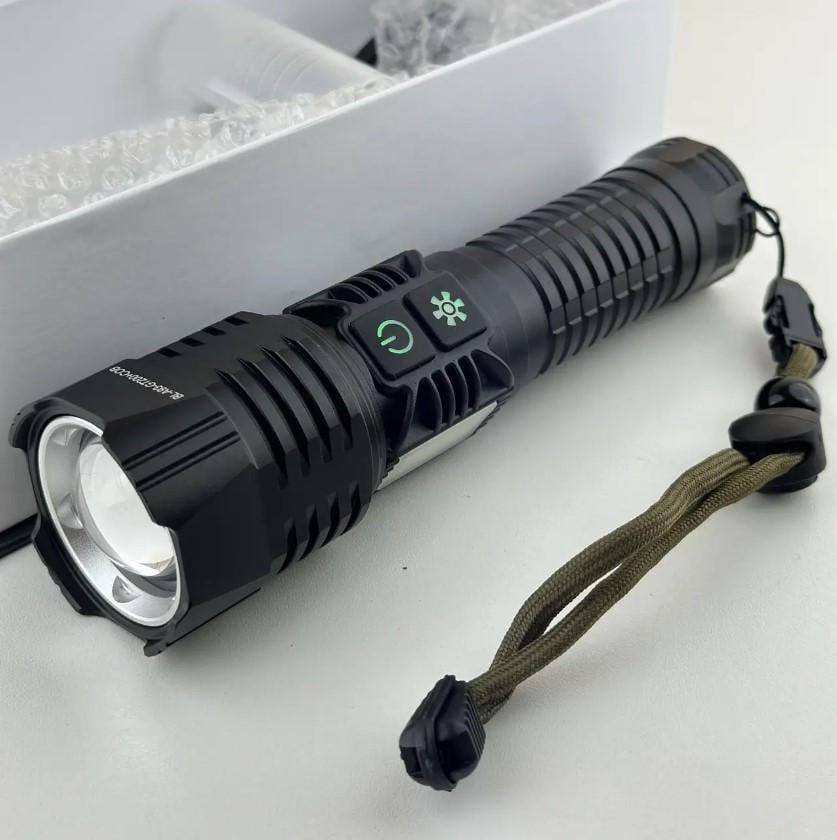 Фонарь ручной BL-A93-GT200+COB white/red/blue Type-C 1x26650 zoom (2388015691) - фото 6 Фонарь ручной BL-A93-GT200+COB white/red/blue Type-C 1x26650 zoom (2388015691) - фото 6