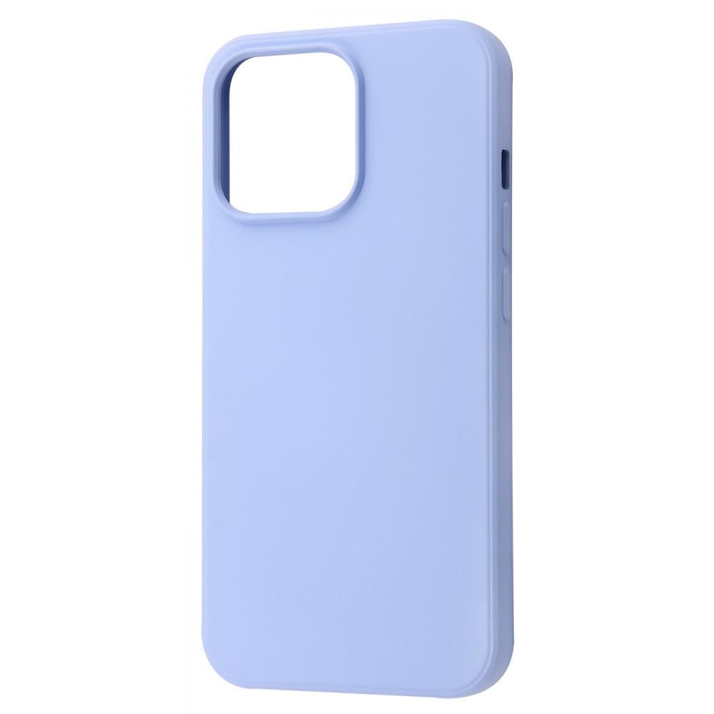 Чехол с мягкой подкладкой WAVE Colorful Case (TPU) iPhone 13 light purple