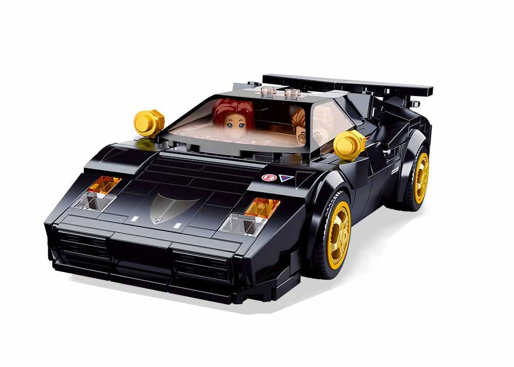 Конструктор Sluban M38-B1098 Автомобиль Lamborghini 254 детали 2 фигурки