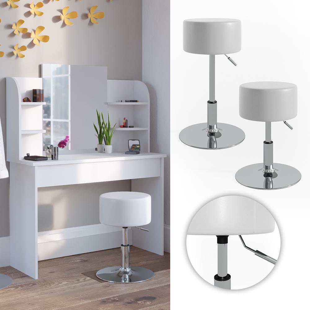 Cтул хокер для туалетного столика Vicco Белый - фото 5 Cтул хокер для туалетного столика Vicco Белый - фото 5