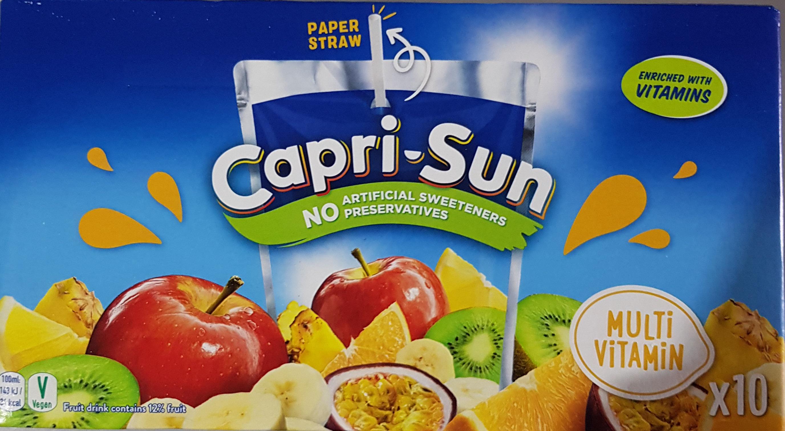 Сік дитячий Capri-Sun Мультивітамін 10х200 мл (13038764)