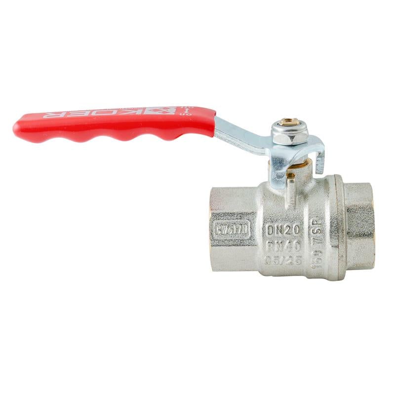 Кран шаровой KOER Extreme KE.214-20 3/4" ВВ прямой латунь (KR5745)