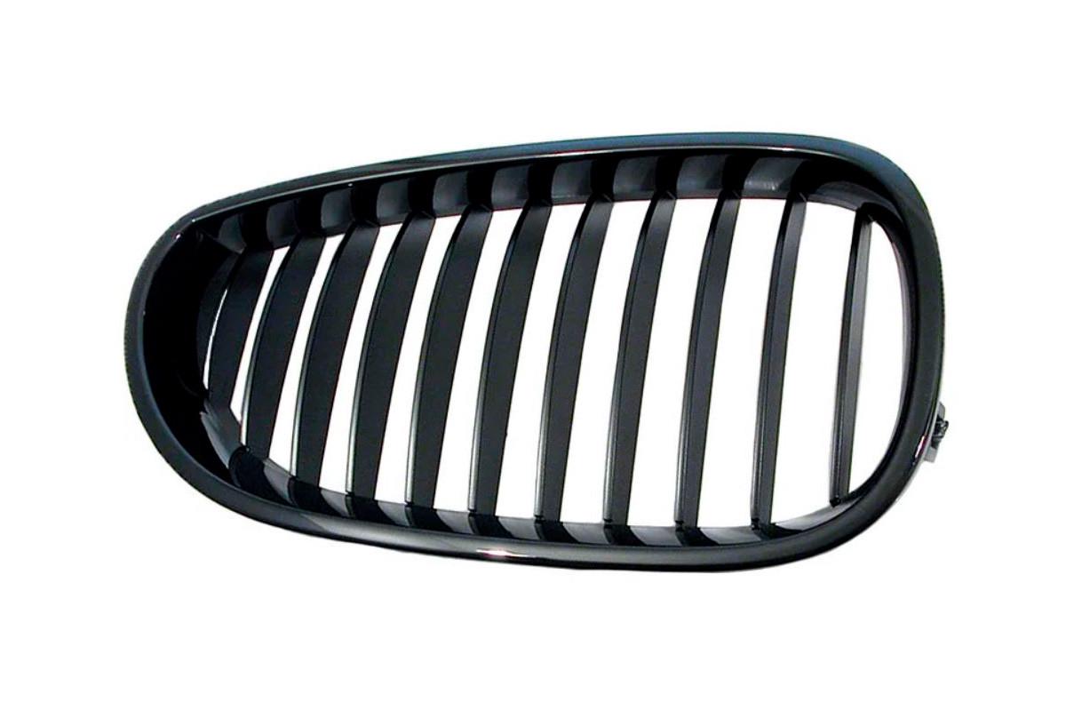 Решетка радиатора AVTM BMW 5-Series e60/e61 2003-2010 правая без эмблемы Черный (181404994)