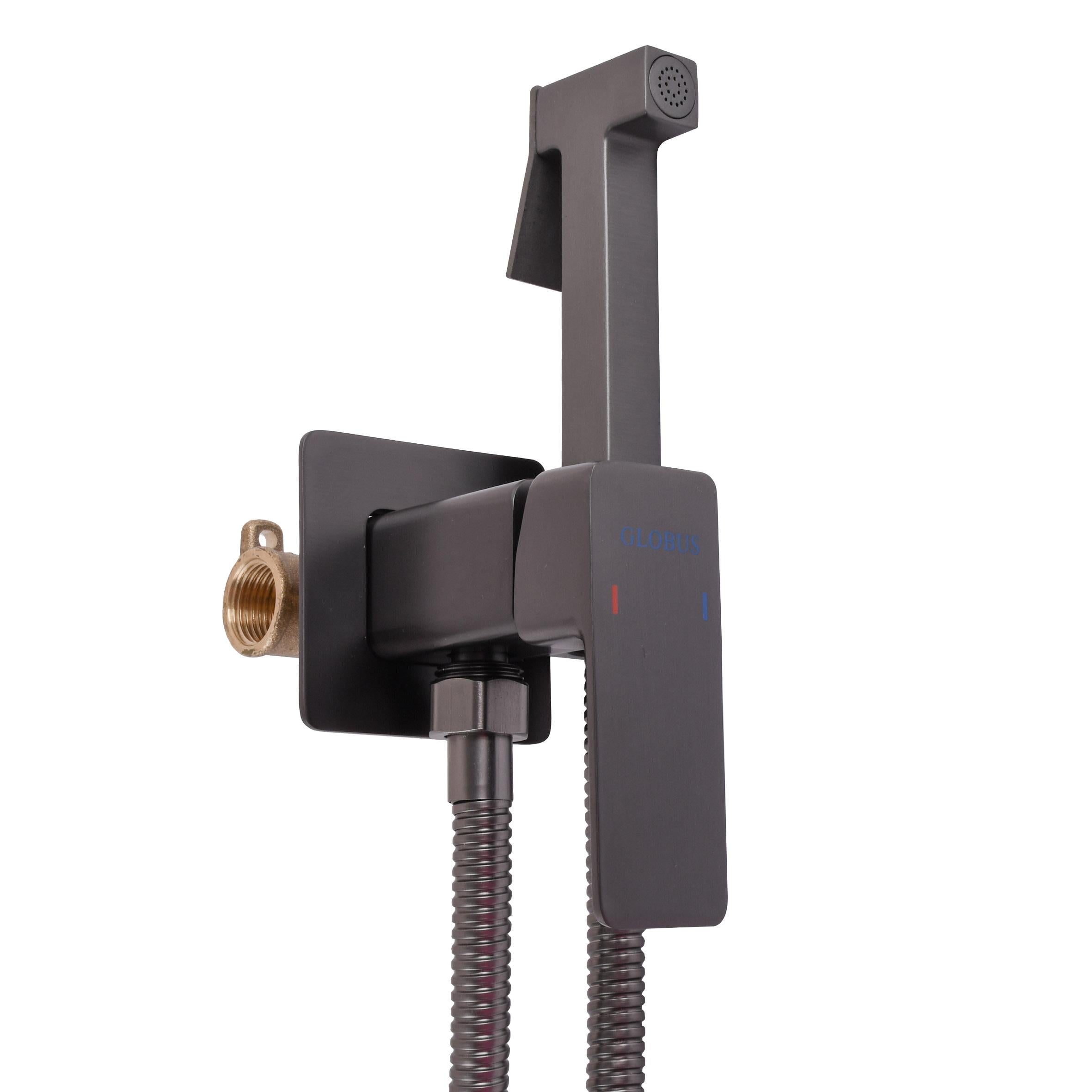 Гігієнічний душ Globus Lux Milano GLM-0-106MIX-GP Графітовий (GLM-0-106MIX-GP)