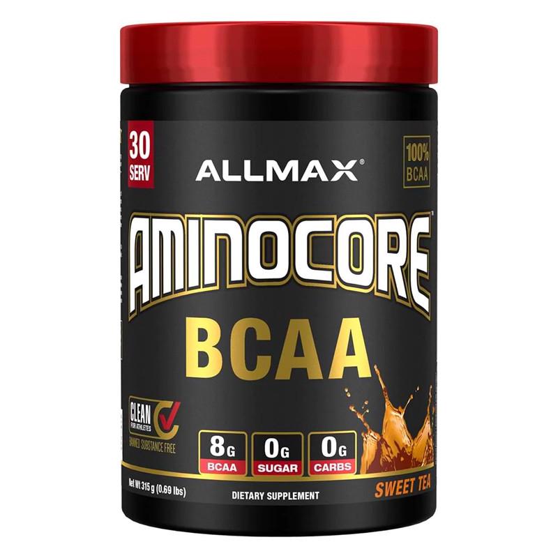 Амінокислоти AllMax Nutrition AminoCore BCAA Солодкий чай 315 г (20695-01)