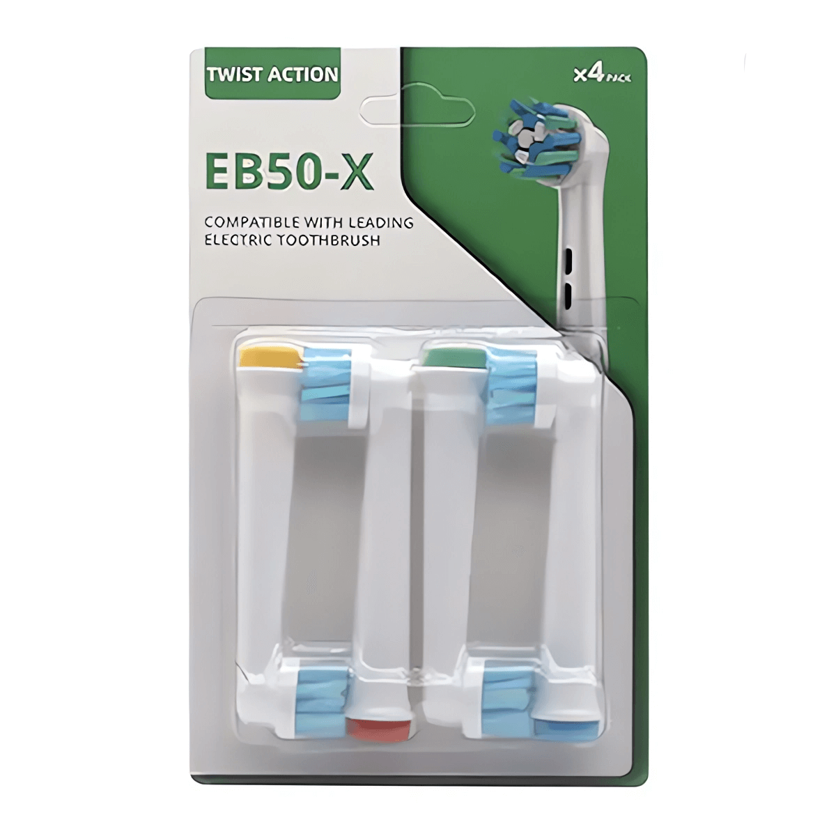 Комплект сменных насадок Cross Action EB50-X для зубной щетки Oral B (2183973235) - фото 8