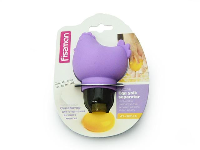 Сепаратор для отделения яичного желтка Fissman 10x7,5x5,5 см из силикона (AY-8896.ES)
