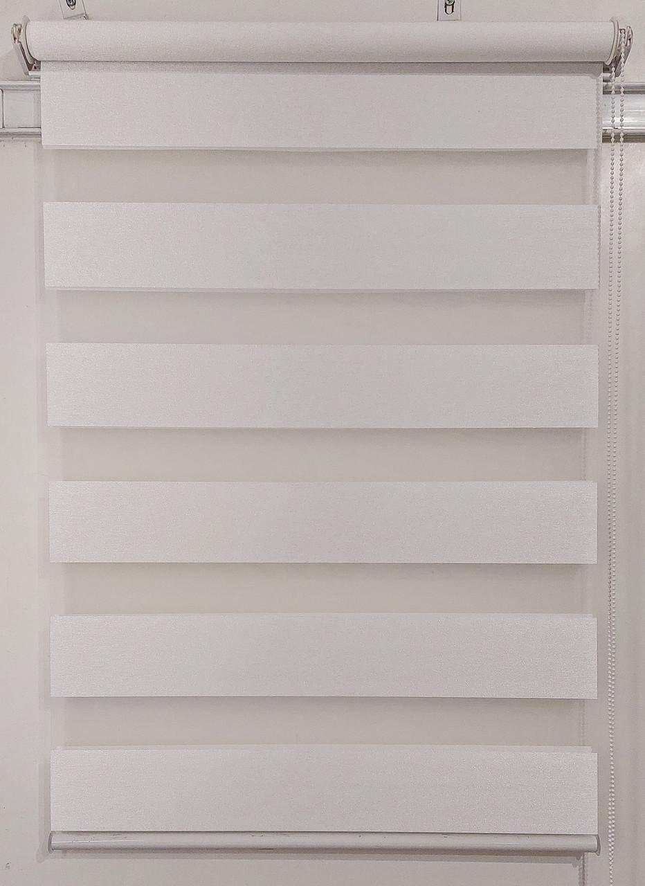 Рулонная штора день-ночь Miranda BН DN-962001 37,5х130 см Белый (BН DN-962001-62)