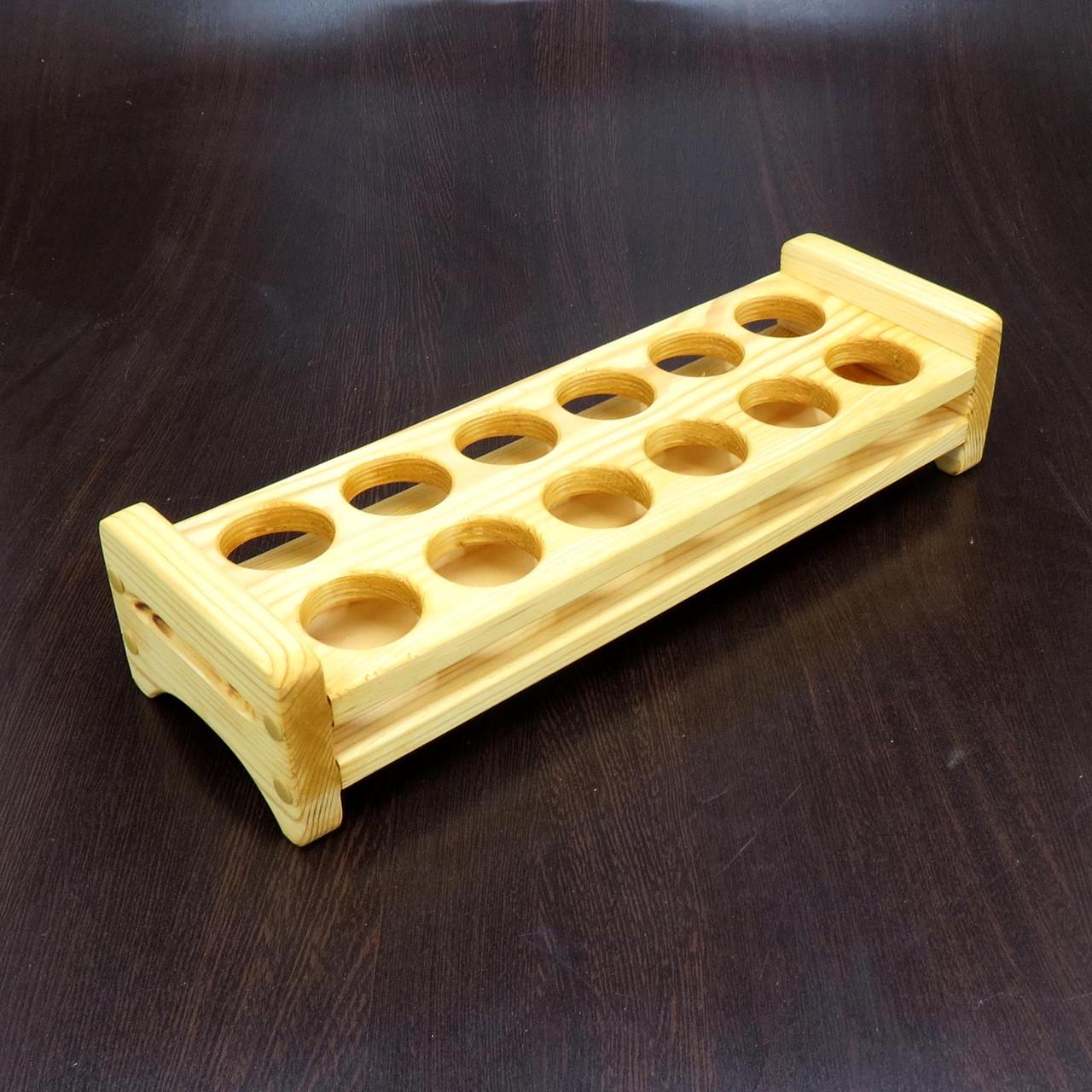 Подставка для рюмок из дерева Амадо 45 Ваниль (НБС-02450202)