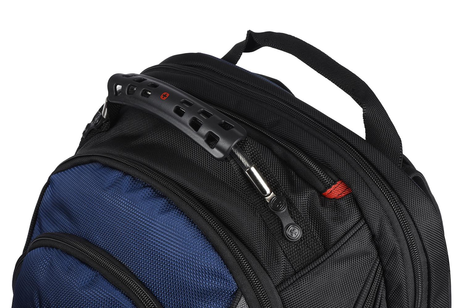Рюкзак Wenger Ibex 17" Чорний/Синій (ERC-600638) - фото 8 Рюкзак Wenger Ibex 17" Чорний/Синій (ERC-600638) - фото 8