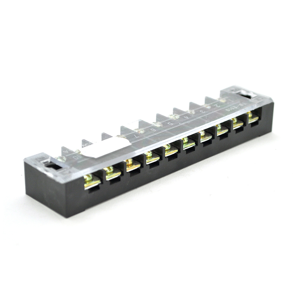 Клемна колодка 10-розрядна TB-2510 25A/600V для проводів 05-25 мм² (YUT_V4290)