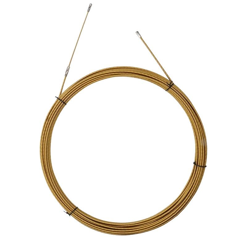 Протяжка спиральная металлическая Tactix d 4 мм х 30 м для кабеля (MET.WIRE4-30)