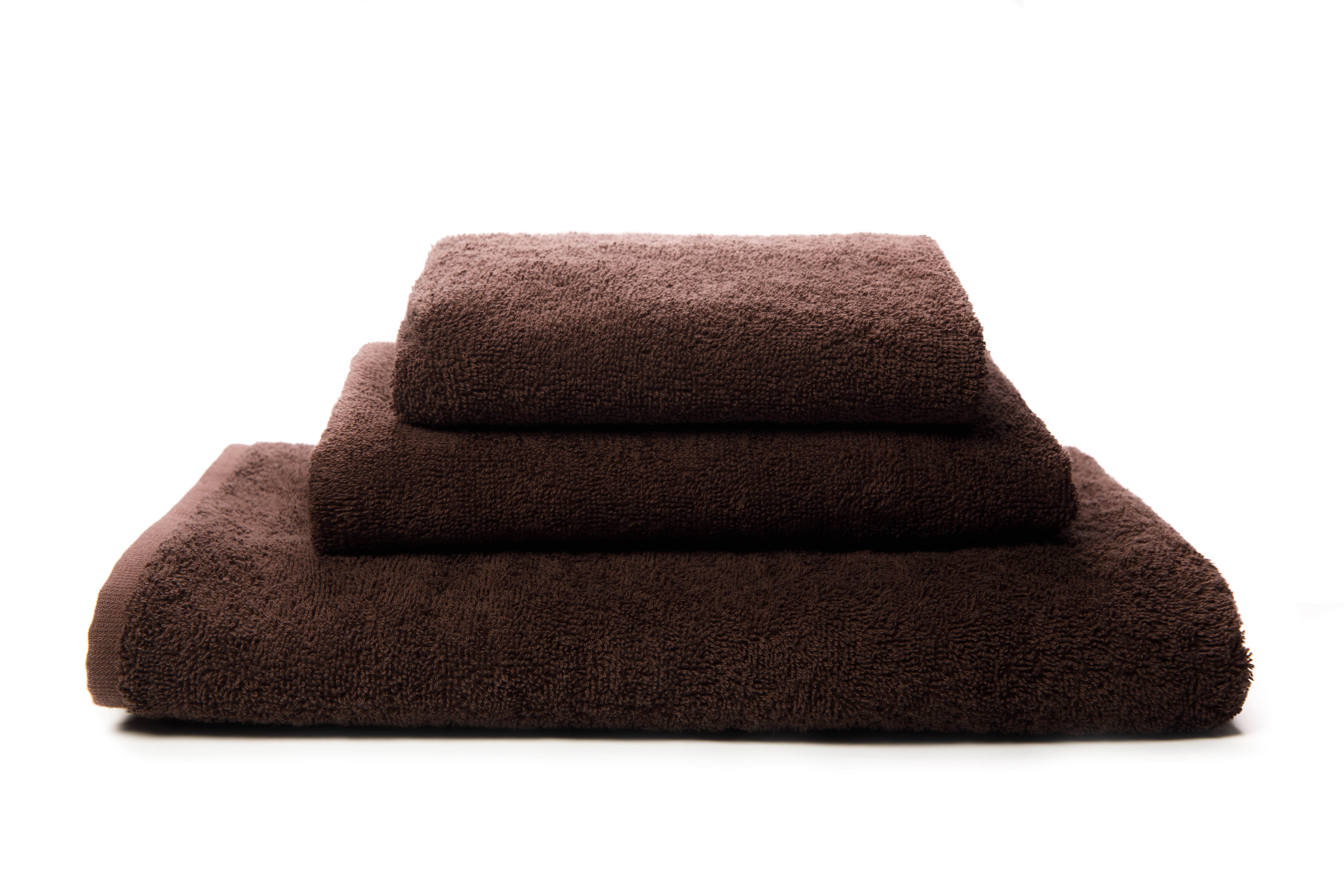 Набор полотенец 40х70 см/50х90 см/70х140 см 3 шт. Коричневий