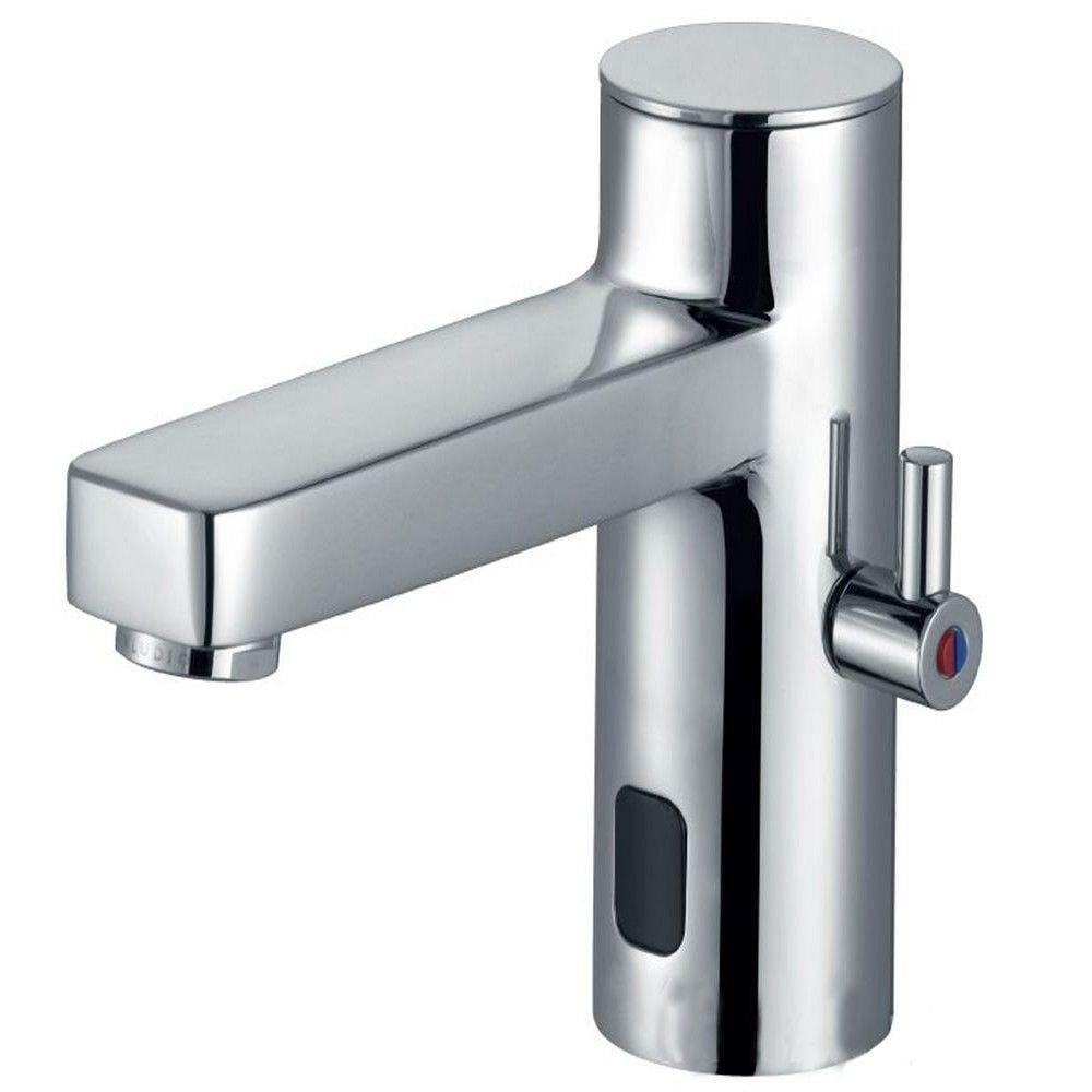 Смеситель для умывальника Kludi Zenta 230 V сенсорный от сети Хром (3820005)