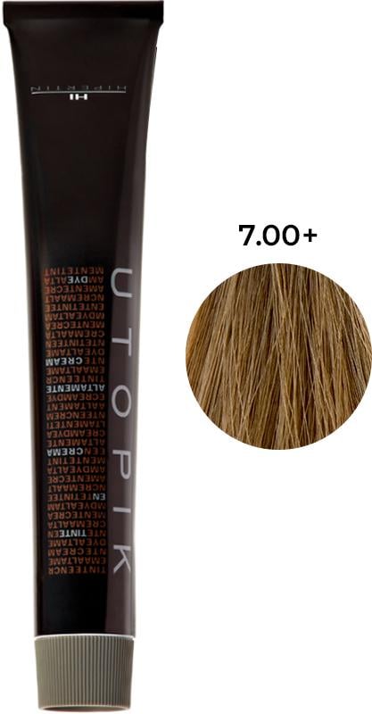 Крем-краска для волос Hipertin Utopik 7/00+ Блонд 60 мл (29579004)