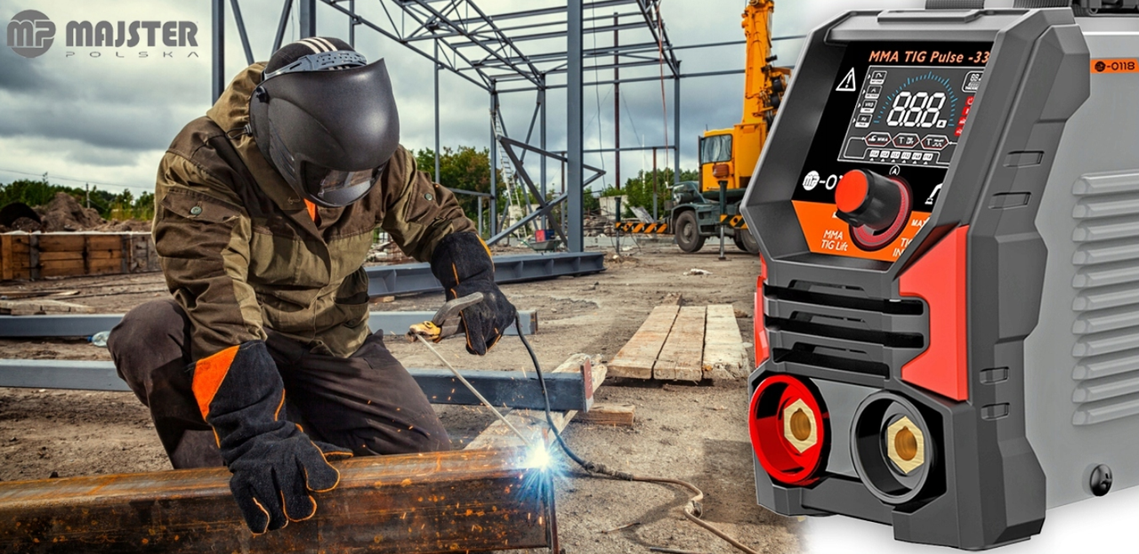 Апарат зварювальний інверторний Majster Polska TIG IGBT MMA 330A (MP011812) - фото 2 Апарат зварювальний інверторний Majster Polska TIG IGBT MMA 330A (MP011812) - фото 2