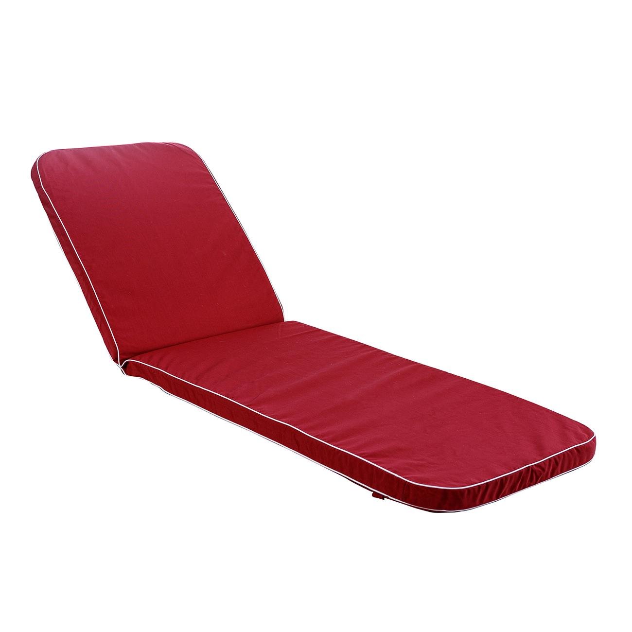 Матрас для шезлонга Ost-Fran BORA BORA 2933 190x58x5 см Бордовый (3749)