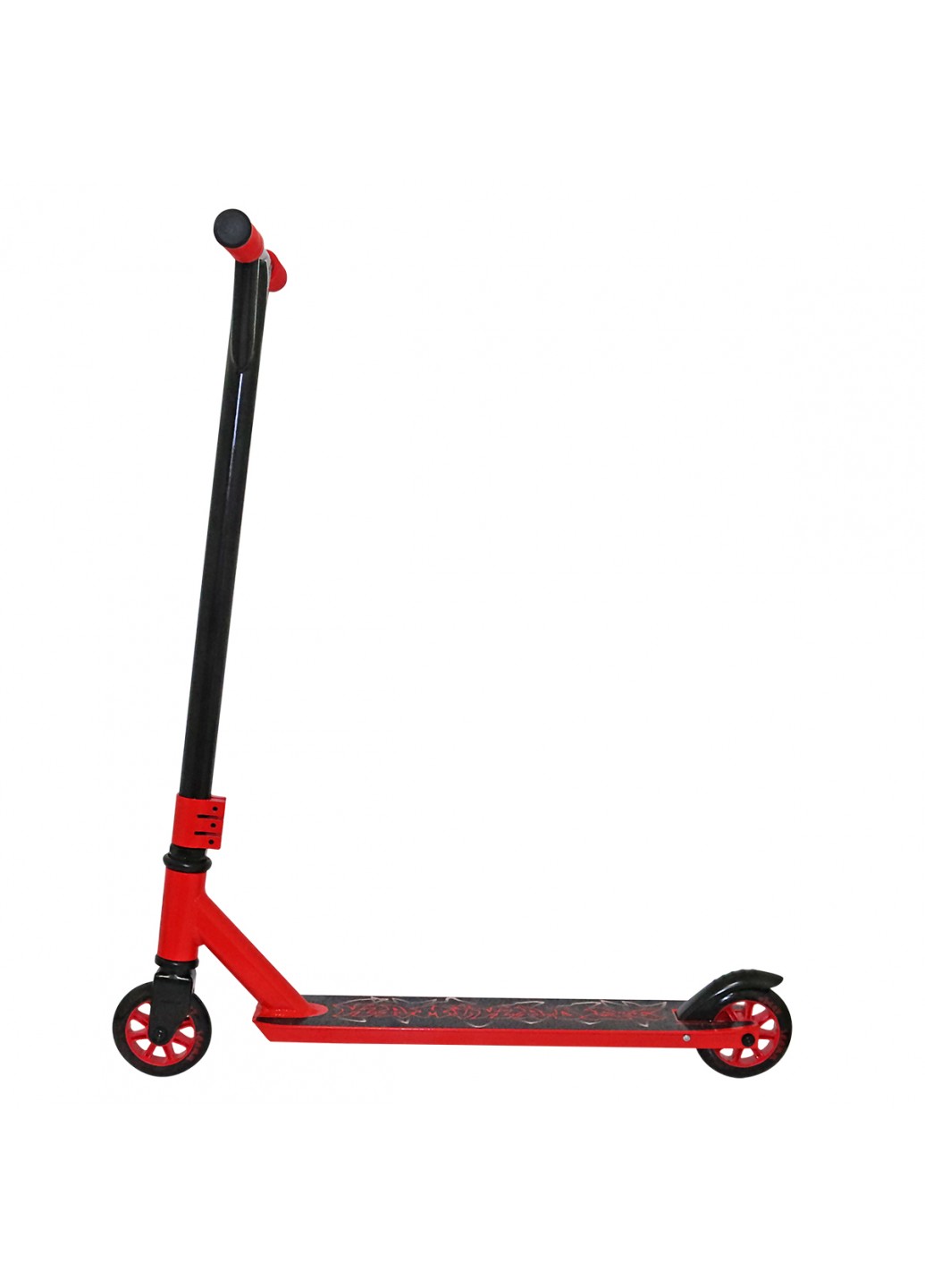 Самокат трюковой SportVida Stunt Neo Черно-красный