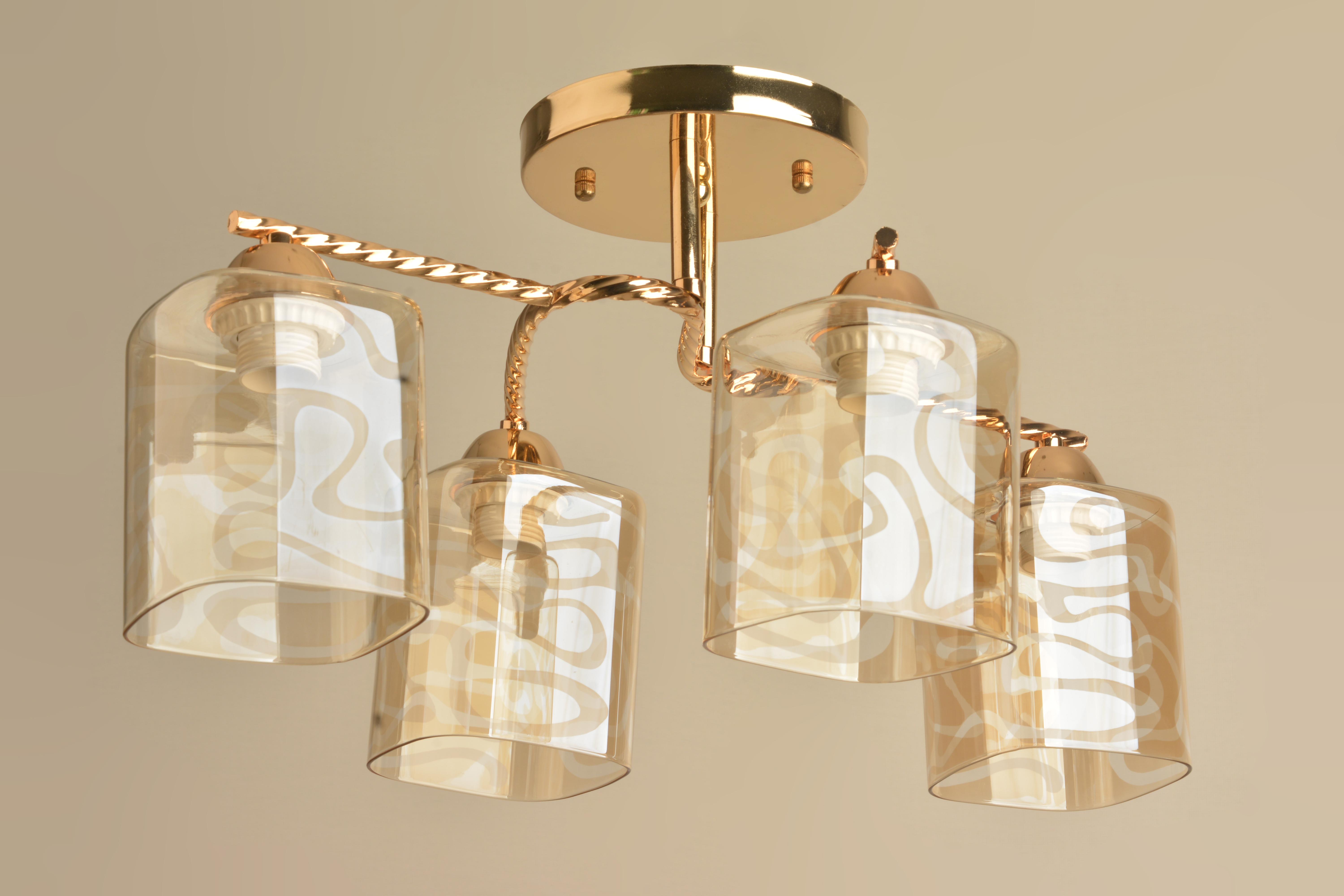 Люстра потолочная Sirius Л 8123/4А FG