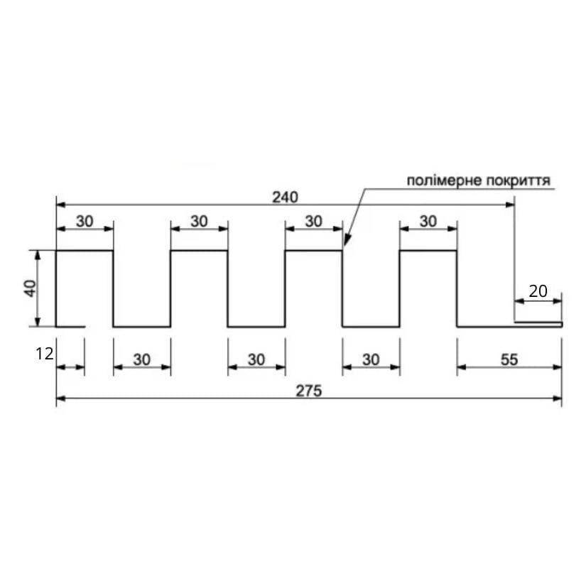 Панель декоративная SIMBUD KUB 2 пог. м Морской бриз (87689867) - фото 2 Панель декоративная SIMBUD KUB 2 пог. м Морской бриз (87689867) - фото 2