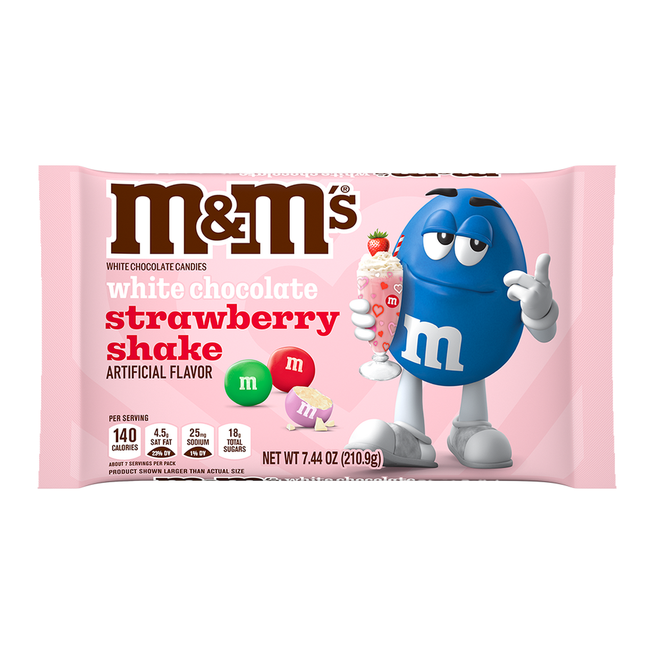 Драже M&MS Valentine's Day Strawberry Shake 210 г (1758030063)