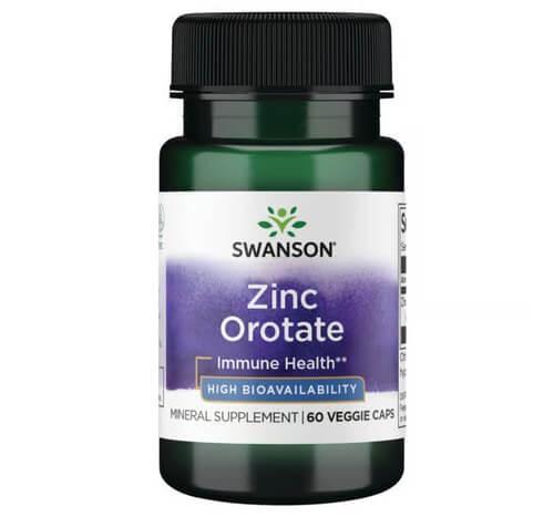 Цинк Swanson Zinc Orotate 10 мг 60 veg capsules (SWU923)