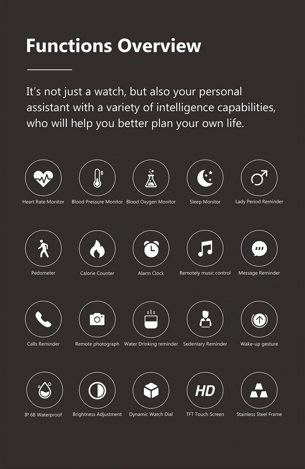 Жіночі розумні годинник KingWear KW10 Pro Silver - фото 6 Жіночі розумні годинник KingWear KW10 Pro Silver - фото 6