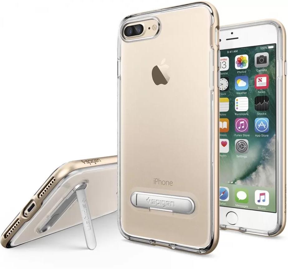 Чехол-накладка Spigen SGP Crystal Hybrid for iPhone 7/8 Plus, Champagne Gold (043CS20509)