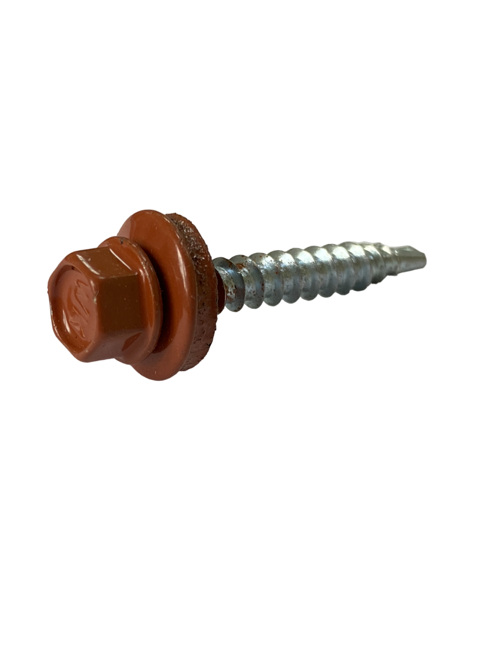 Саморез по дереву кровельный Wkret-Met 4,8х35 250 шт. RAL 8004 Медно-коричневый (10504181) - фото 1