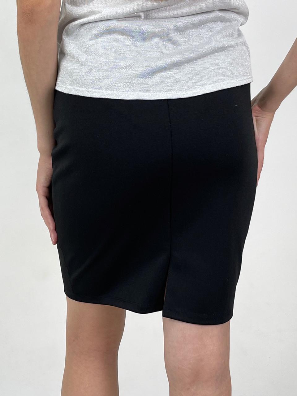 Юбка карандаш с разрезом 0079 XS Black - фото 3 Юбка карандаш с разрезом 0079 XS Black - фото 3