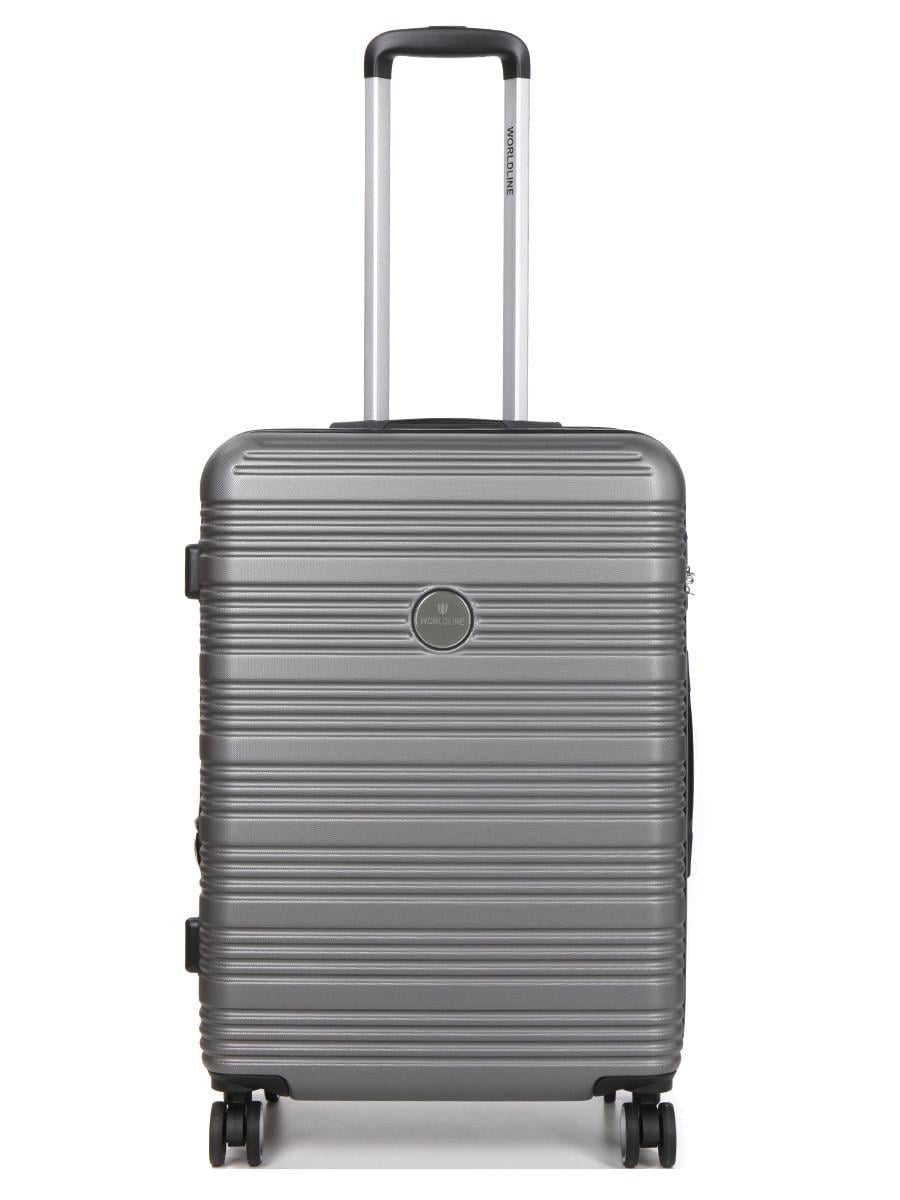 Чемодан Франция средняя Worldline M 65х46х28+5 см 78л 3,6 кг Серый (805) Чемодан Франция средняя Worldline M 65х46х28+5 см 78л 3,6 кг Серый (805)