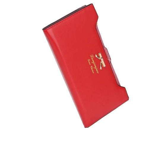 Кошелек женский Langjinjue Fashion кожа Красный (703830044)