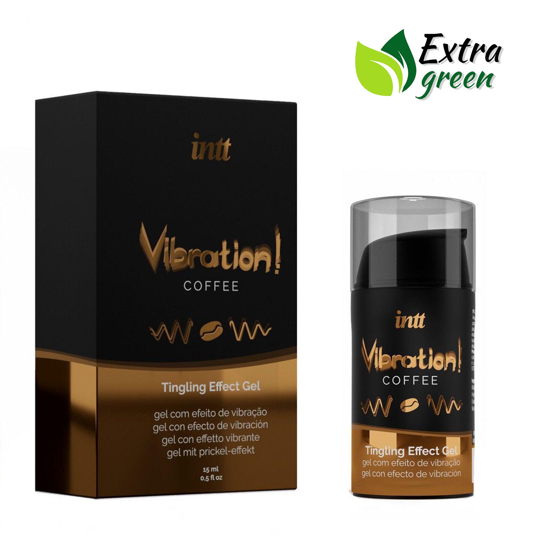 Жидкий вибратор Intt Vibration Coffee 15 мл Extra Green (SO5410) - фото 2