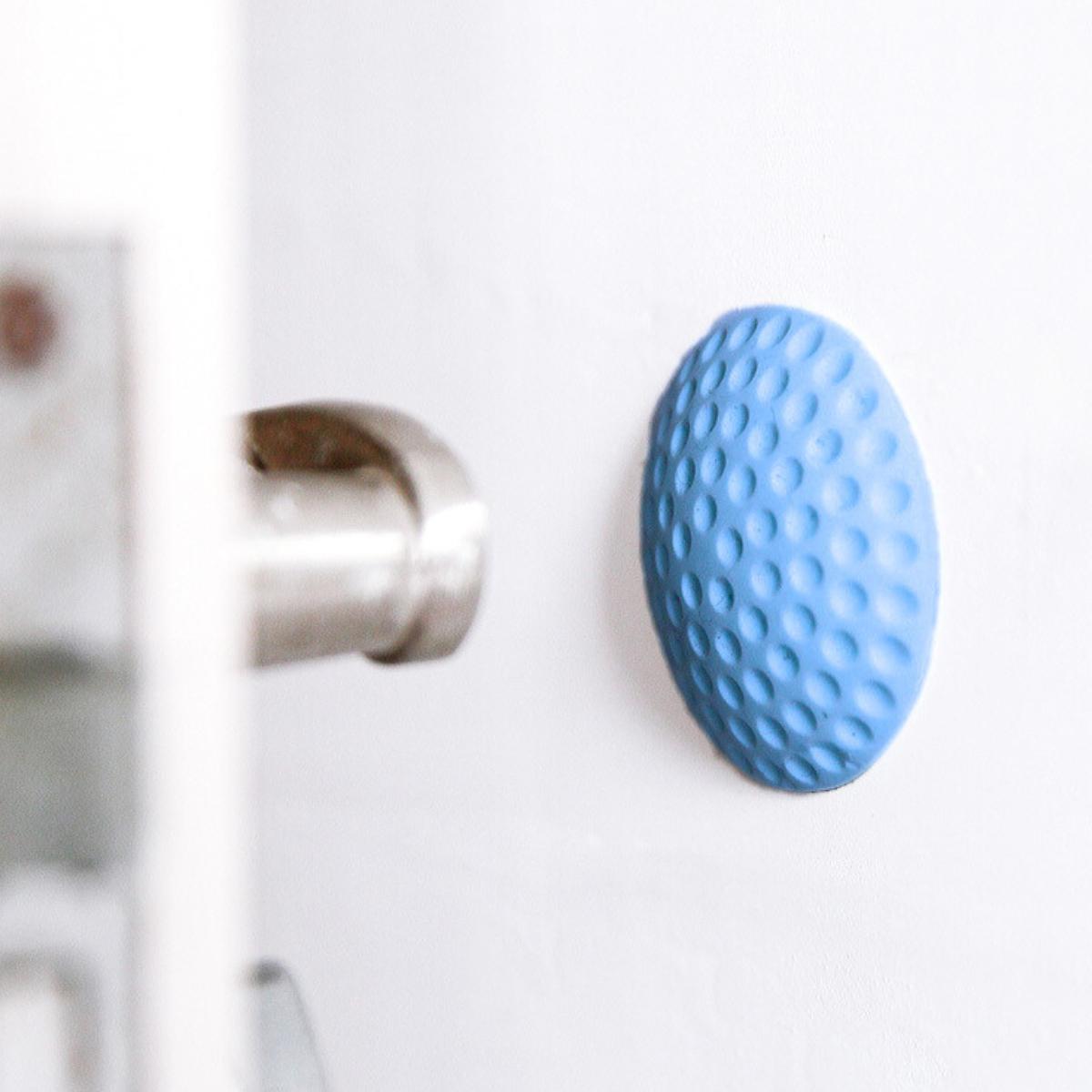 Стопери для дверей TainStopper самоклейкі силіконові 10 шт. Синій (2542) - фото 4 Стопери для дверей TainStopper самоклейкі силіконові 10 шт. Синій (2542) - фото 4