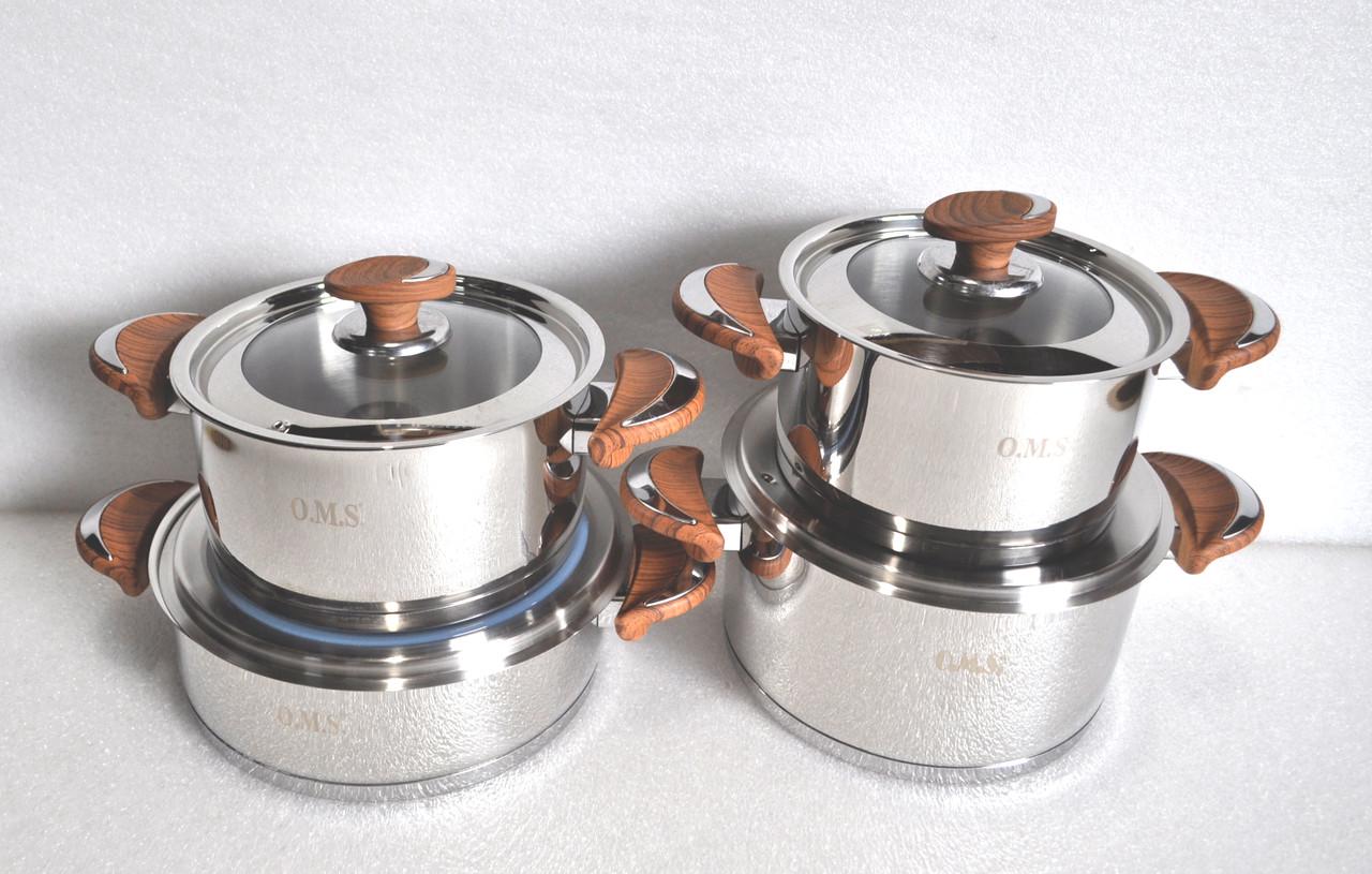 Набір посуду OMS Collection 1076 8 предметів (1429399193) - фото 2 Набір посуду OMS Collection 1076 8 предметів (1429399193) - фото 2