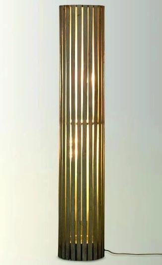 Светильник напольный из дерева Тилар Мускат (НПС-002407)