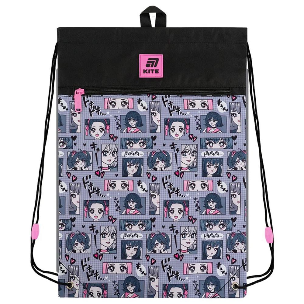 Шкільний набір KITE Education Anime Girl рюкзак/пенал/сумка для взуття (SET_K25-773M-5) - фото 30 Шкільний набір KITE Education Anime Girl рюкзак/пенал/сумка для взуття (SET_K25-773M-5) - фото 30
