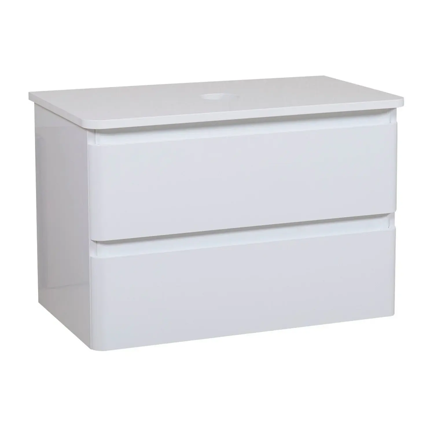 Тумба для ванной Aqua Rodos Акцент 1000x480 подвесная без умывальника Белый (АР000040133)