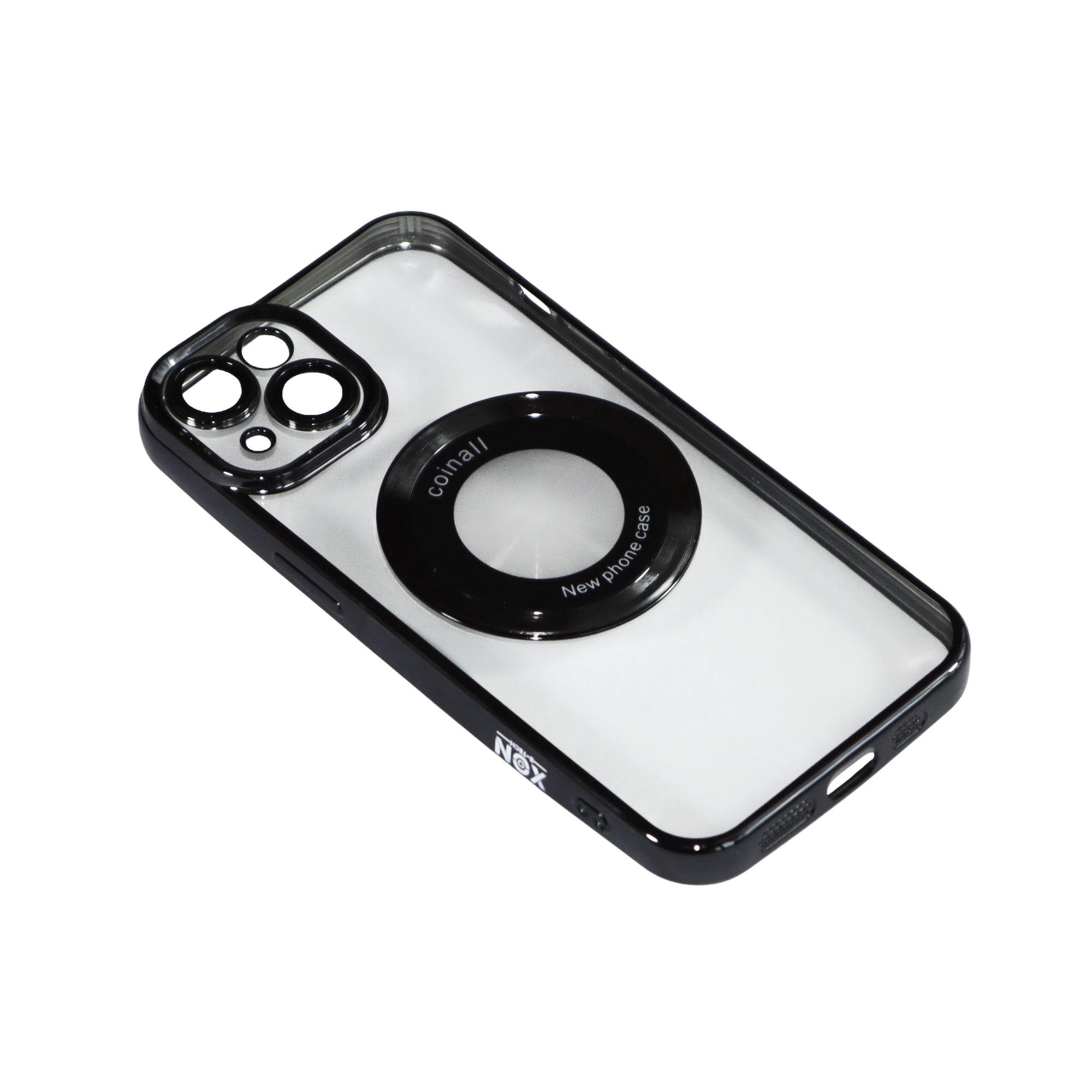 Магнитный чехол XON PhoneCase Magnetic для iPhone 13 (PCMC1113100B 7942) Черный/Прозрачный Магнитный чехол XON PhoneCase Magnetic для iPhone 13 (PCMC1113100B 7942) Черный/Прозрачный