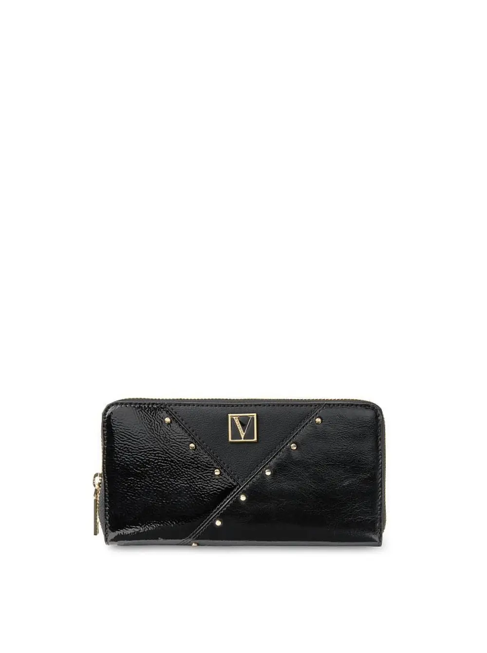Гаманець Victoria's Secret Large Wallet with Zip Чорний (23068928)